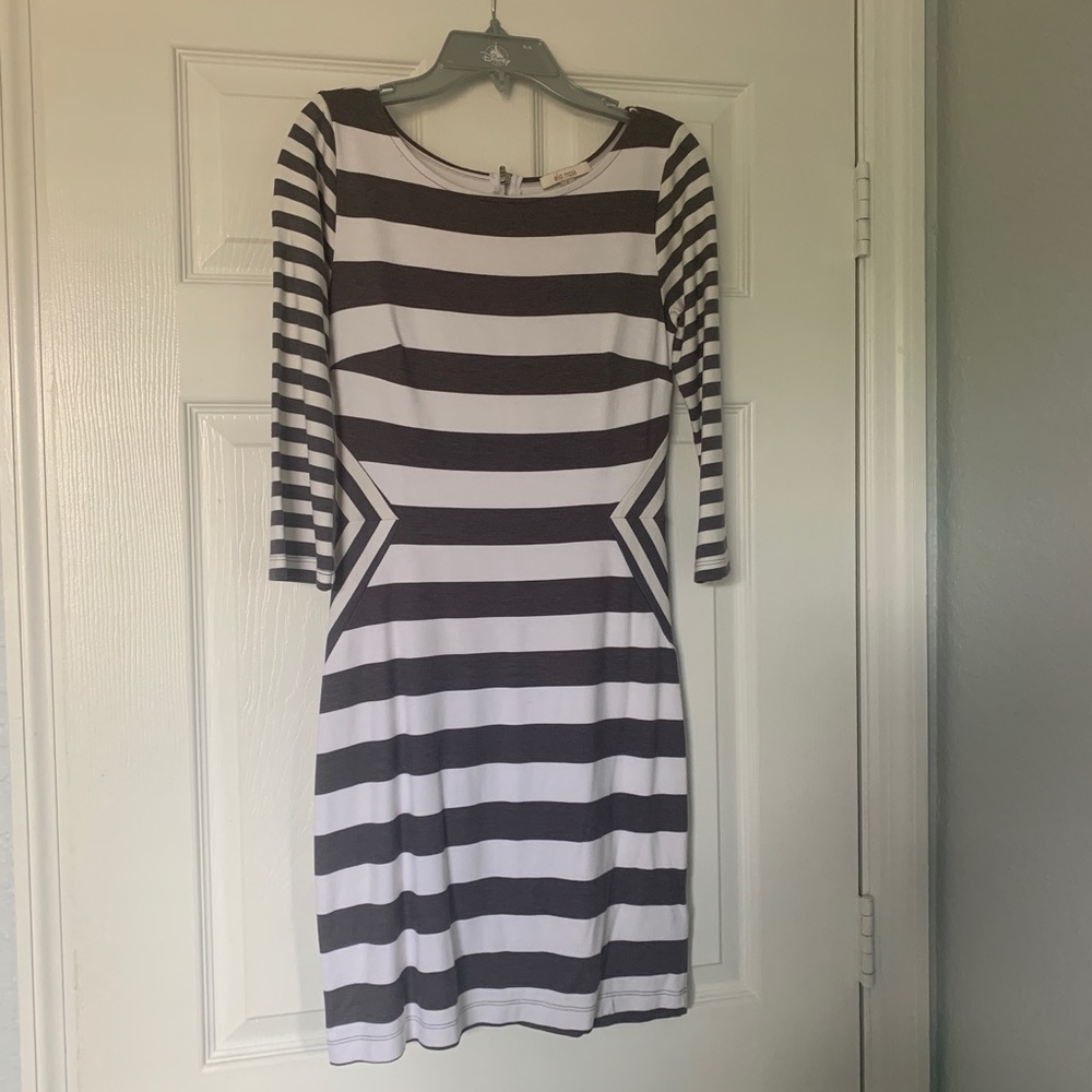 ELLA MOSS striped dress - SMALL - Picture 1 of 7